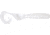 GOT-CHA Curltail Grub Curltail Grub, 4" Pearl, 20/Pack, H4CT20-1P