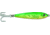 GOT-CHA Jigfish Lure, 2in 1/2 oz, Number 8 Treble Hook Green/Chartreuse/Orange, JF12-GCO