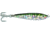 GOT-CHA Jigfish Lure, 3 3/4in, 3 oz, 2/0 Treble Hook Green/Silver Tiger, JF3-GTS