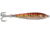 GOT-CHA Jigfish Lure, 3in 1 1/2 oz, Sz 4 Treble Hook Amber/Silver Tiger, JF15-ATS