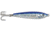 GOT-CHA Jigfish Lure, 3in 1 1/2 oz, Sz 4 Treble Hook Blue/Silver, JF15-BLS