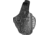 Gould &amp; Goodrich Paddle Holster, Black, Right Hand - S&amp;W Medium Frame Autos - B807-400