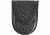 Gould &amp; Goodrich Round Bottom Single Handcuff Case, Hidden Snap, Black Weave, B583W