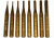 Grace USA Gun Care Brass Pin Punch Set PS-8 