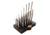 Grace USA Gunsmith 27 Pieces Steel &amp; Brass Roll Pin Spring Punch Set with Bench Block, GRSBRP27SBB