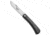Great Eastern #21 Farm &amp; Field Bull Buster Folding Knife, 3.625in, 1095, Drop Point Blade, Micarta, Black Handle, Linen, Black/Gray, 8.25 inch, BHQ-93433