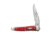 Great Eastern Cutlery GEC #38 Northfield 38 Special Pocket Knife 3.8" Red Jigged Bone 381117, Red, 1095, adult, BHQ-73326