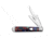 Great Eastern Cutlery GEC Northfield UN-X-LD English Jack Knife Church Glass Acrylic 3.6" Satin, Red/Green/Blue, 1095, adult, BHQ-182434