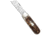Great Eastern Cutlery GEC Tidioute Cutlery Toe Nail Clipper Knife India Jigged Bone 3" Satin, Brown, 1095, adult, BHQ-142270