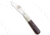 Great Eastern Two Acorn Barlow Folding Knife, 3.00in, 440, Clip Point Blade, Micarta, Black/Red Handle, Black/Red/Gray, 6.875 inch, BHQ-136485