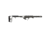 Grey Birch MFG CZ 457 5in Forend/Folding Stock Chassis System Right Hand, Black, LaChassis-457-5- BLK