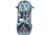 Grey Ghost Gear Apparition Short Barreled Rifle Bag, Black/Cayan Zips, GTG5874-2-49