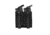 Grey Ghost Gear Double M4/Pistol Mag Pouch, MALICE Clips for MOLLE/PALS, Black 10099-2