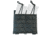 Grey Ghost Gear Double Mag Pouch, Fits AR15 Magazines, Laminate Construction, Black, Includes 2 MALICE Clips, 1086-2