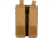 Grey Ghost Gear Double Pistol Magna Mag Pouch, Laminate, Coyote Brown, GTG0380-14