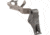 Grey Ghost Precision Combat Trigger, Fits Glock Gen 3/4, Grey Shoe/Black Safety, GGP-GLK-TRIGGER-GB