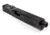 Grey Ghost Precision Glock 17 Gen 3 Slide, Complete - V2 w/Threaded Barrel, Black APGG100003T