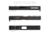 Grey Ghost Precision Glock 17 Gen3 Stripped Slide, RMR Cut, Version 1 - Angled Serration Pattern, 17-4 SS, Black, GGP-17-3-RMR