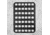 Grey Man Tactical 10 x 14 Rigid MOLLE Panel, Black, 000150