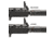 Griffin Armament Dual-Lok EZ-Brake Muzzle Brake, .30 Caliber, M13x0.75, Black Nitride, DLEZM13X75