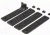 Griffin Armament Rail Shield MLok Panels, Black RSBLK, EDEMO2