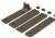 Griffin Armament Rail Shield MLok Panels, OD Green RSODG