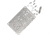 Grim Workshop Cordage Making Card, Surgical Grade Stainless Construction, 3.38in x 2.13in x 0.25in, GWCORDCRD