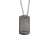 Grindworx Damascus Steel Dog Tag DA01