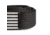 Grip6 Narrow Black Flag Buckle w/Black Strap, 36, NB-USA-NJA-LS-BLK-1.1-36