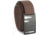Grip6 Narrow Pine Gunmetal Buckle Belt w/Dark Brown Strap, 34, NB-PINE-GML-LS-MOC-1.1-34