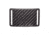 Grip6 Standard Woven Carbon Fiber Buckle w/Black Strap, Black/Black, 38, SB-DARKMATTER-ES-RVN-1.5-38