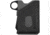 Grip6 Wallet Grey w/Black Leather Sleeve w/Loop, WLT-GML-LP-BLKL