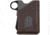 Grip6 Wallet Grey w/Brown Leather Sleeve w/Loop, WLT-GML-LP-BRNL
