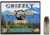 Grizzly Cartridge 9 mm +P 147 Grain Full Metal Jacket-Flat Point Pistol Ammo, 20 Rounds, GC9M+P2