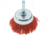 Grizzly Industrial 2in. Nylon Abrasive Cup Brush with Shaft, T27766