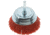 Grizzly Industrial 3in. Nylon Abrasive Cup Brush with Shaft, T27767
