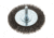 Grizzly Industrial 3in. Shaft Mounted Circular Crimped Wire Brush, T27756