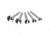 Grizzly Industrial 5pc Forstner Bit Set T27032