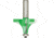 Grizzly Industrial Handrail Bit (Top of Set #1), 1/2in. Shank C1535