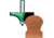 Grizzly Industrial Handrail Bit (Top of Set #2), 1/2in. Shank C1580
