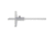 Grizzly Industrial Vernier Depth Gauge 8in. x 1/128in. G9288