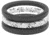 Groove Life Air Rose Silicone Ring - Stackable, Black/White, 04, 33551