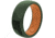 Groove Life America Moss Flag Silicone Ring, Green/Black, 08, 13955