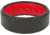 Groove Life Edge Silicone Ring, Black/Red, 09, 32691