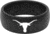 Groove Life Thin Texas Color Logo Silicone Ring, Black, 10, 51516
