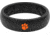 Groove Life Thin Clemson Color Logo Silicone Ring, Black, 07, 57501