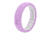 Groove Life Thin Silicone Ring, Lavender Purple/Snow, 4 TGV-RNG-TN-LVD-WHT-04