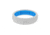 Groove Life Thin Silicone Ring, White/Glacier Blue, 4, 92700