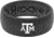 Groove Life Thin Texas A&amp;M Color Logo Silicone Ring, Black, 10, 58447