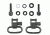 GrovTec US Slotted Sling Swivel Assembly, Black, GTSW12